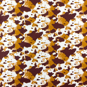 Cow Print Cotton Fabric SV577430 Caramel 1
