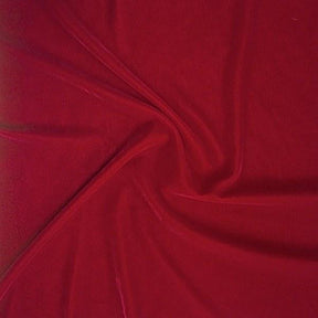 Micro Velvet Rod Pocket Curtains Dark Red 3