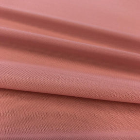 Power Mesh Rod Pocket Curtains Dusty Rose 3