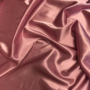 Crepe Back Satin Rod Pocket Curtains Dusty Rose 3