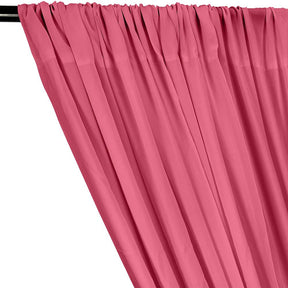 Rayon Challis Rod Pocket Curtains Dusty Rose Image 2
