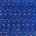 Eyelet Floral Embroidery Fabric SV571111 Royal Blue 1
