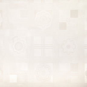 Floral Check Vinyl Fabric SV578118 2