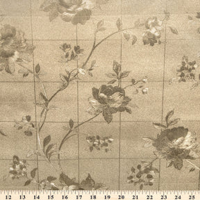 Grid Metallic Oilcloth Fabric SV578087 Gold/Gold 4