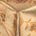 Grid Metallic Oilcloth Fabric SV578098 Gold/Orange 1