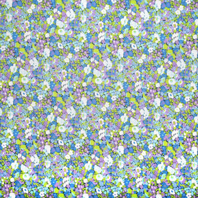 Floral Medley Broadcloth Fabric SV578064 Blue 2