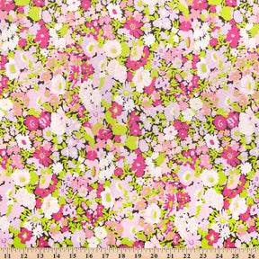 Floral Medley Broadcloth Fabric SV578065 Lavender 4