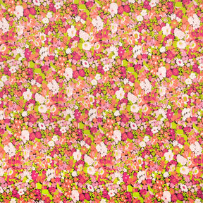 Floral Medley Broadcloth Fabric SV578063 Orange 2