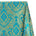 Floral Metallic Brocade Fabric SV571203 Turquoise / Gold Image A1