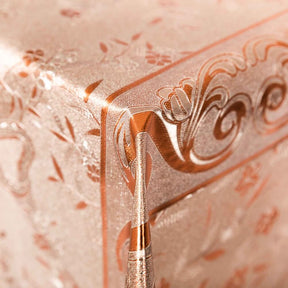 Ribbon Metallic Oilcloth Fabric SV578111 Pink 1