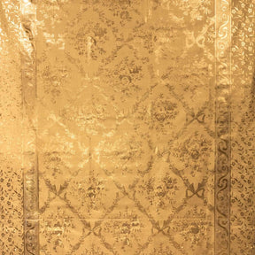 Ribbon Metallic Oilcloth Fabric SV578114 Gold 2
