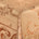 Ribbon Metallic Oilcloth Fabric SV578110 Peach 1