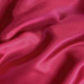 Charmeuse Satin Rod Pocket Curtains Fuchsia 3