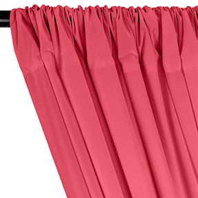Cotton Polyester Broadcloth Rod Pocket Curtains Curtains Fuchsia 2