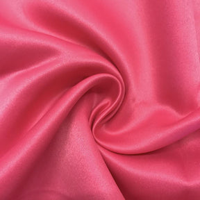 Matte Satin Peau De Soie Rod Pocket Curtains Fuchsia 3