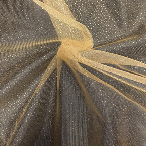 Sparkle Glitter Tulle Fabric SV574683 Gold 1