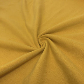Cotton Jersey Rod Pocket Curtains Gold 3