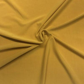Ity Stretch Knit Jersey Rod Pocket Curtains Gold 3