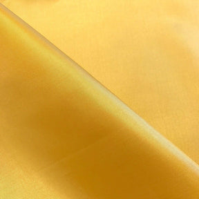 Poly China Silk Lining Rod Pocket Curtains Gold 3