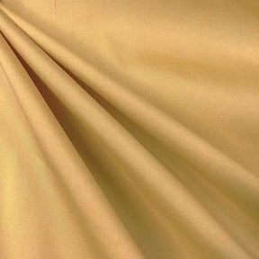 Polyester Taffeta Lining Rod Pocket Curtains Gold 3