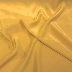 Silk Charmeuse Rod Pocket Curtains Gold 3
