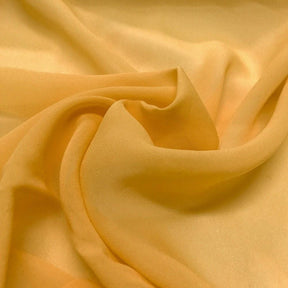 Silk Georgette Chiffon Rod Pocket Curtains Gold 3