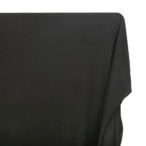 Brushed Two Tone Sweater Knit Hacci Fabric SV577878 Black 1