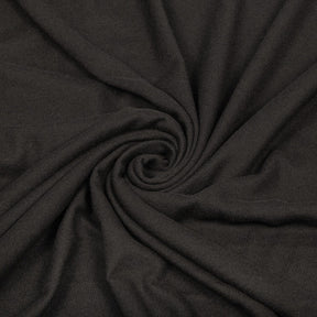 Brushed Two Tone Sweater Knit Hacci Fabric SV577878 Black 2