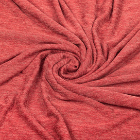 Brushed Two Tone Sweater Knit Hacci Fabric SV577884 Coral 2