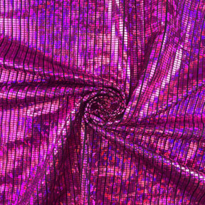 Hologram Spandex Fabric SV577350 Fuchsia 1
