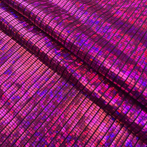Hologram Spandex Fabric SV577350 Fuchsia 2