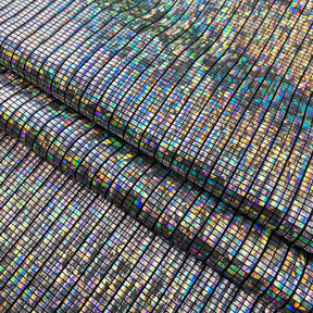 Hologram Spandex Fabric SV577352 Silver 2