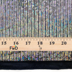 Hologram Spandex Fabric SV577352 Silver 3