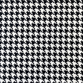 Black Houndstooth Print Dty Brushed 10 4 Fabric SV576919 1