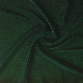 Micro Velvet Rod Pocket Curtains Hunter Green 3