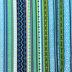 Blue Aztec Print Fabric SV570732 2