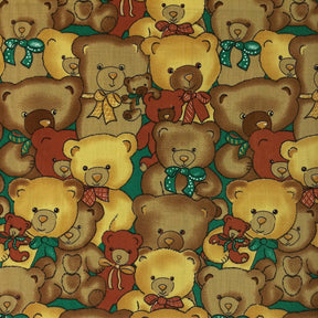 Teddy Bear Print Fabric SV570735 1