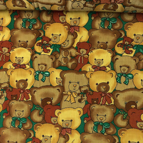 Teddy Bear Print Fabric SV570735 2