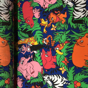 Zoo Animals Printed Broadcloth SV570669 2