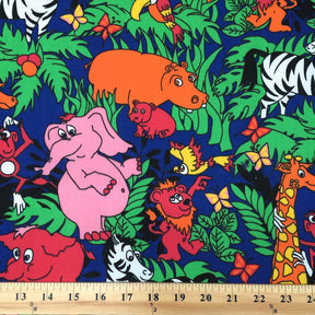 Zoo Animals Printed Broadcloth SV570669 3