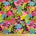 Ottertex Waterproof Canvas Tropical Print Fabric SV573715 Black Image A9