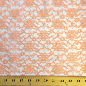 Raschel Lace Fabric SV570359 Peach 3