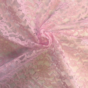 Raschel Lace Fabric SV570362 Pink 2