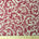 Ottertex Waterproof Canvas Scroll Print Fabric SV570292 Beige / Red Image A9