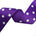 Grosgrain Ribbon Polka Dot 1 5 SV570888 Purple 1