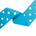 Grosgrain Ribbon Polka Dot 1 5 SV570891 Turquoise 1