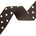 Grosgrain Ribbon Polka Dot 1 5 SV570881 Brown 1