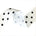 Grosgrain Ribbon Polka Dot 1 5 SV570892 White 1