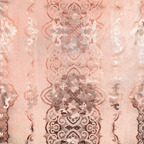 Hibiscus Metallic Oilcloth Fabric SV578107 2