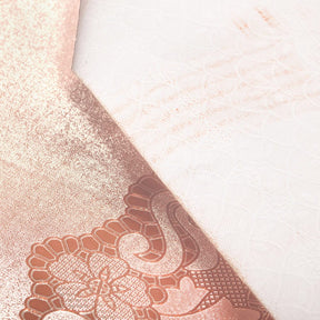 Hibiscus Metallic Oilcloth Fabric SV578107 4